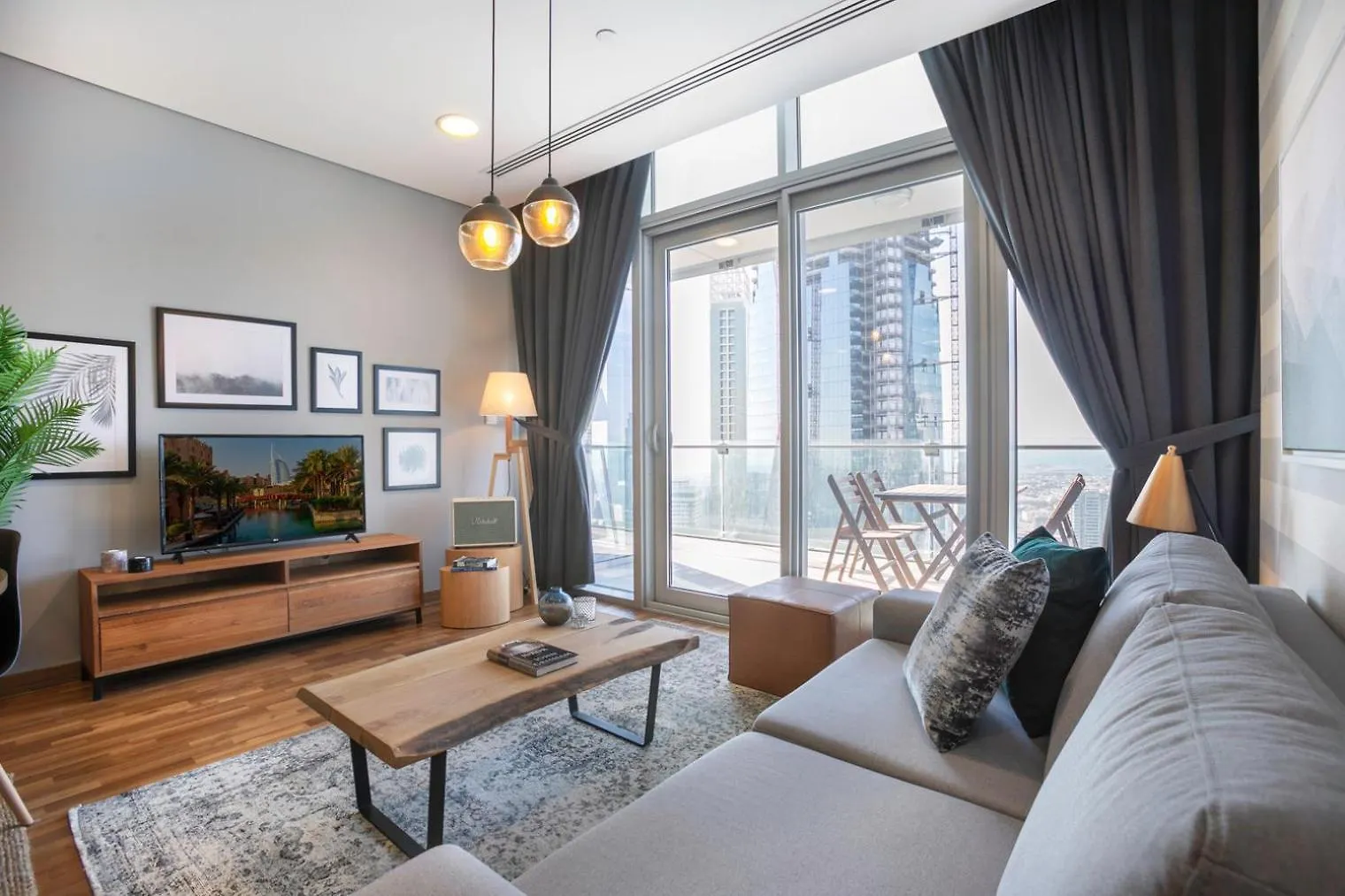 Apartment Blueground Difc City View Pool Gym Dxb-182 Dubai