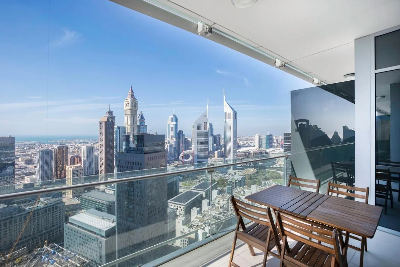 Blueground Difc City View Pool Gym Dxb-182 Dubai Förenade Arabemiraten